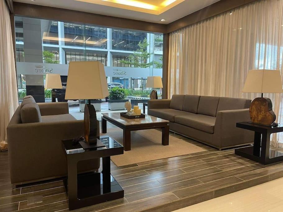 Shore 1 & 3 Residences Moa 1Br With Balcony By Darpm Manila Exterior foto